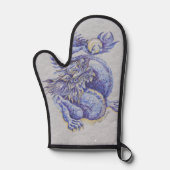 Blue Dragon Ofenhandschuh (Vorderseite)
