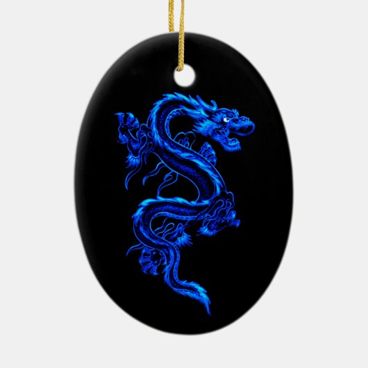 Blue Dragon Ornament (Hinten)