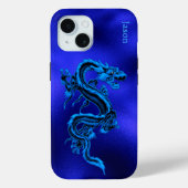 Blue Dragon Personalisiert Case-Mate iPhone Hülle (Rückseite)