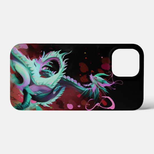 Blue Dragon Phone Case (Rückseite (Horizontal))