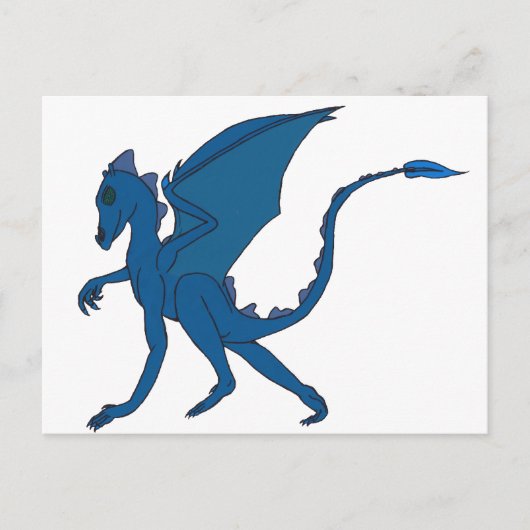 Blue Dragon Postcard von IDC Postkarte (Vorderseite)