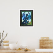 Blue Dragon Poster (Küche)