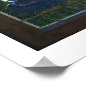 Blue Dragon Poster (Ecke)