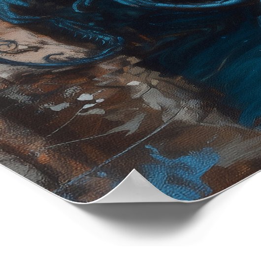 Blue Dragon Poster (Ecke)