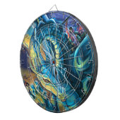 Blue Dragon Rider Dartscheibe (Vorderseite rechts)