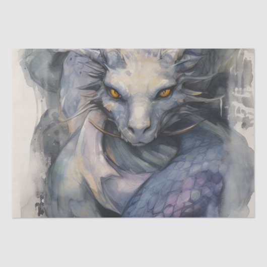 Blue Dragon Seidenpapier (Vorderseite)