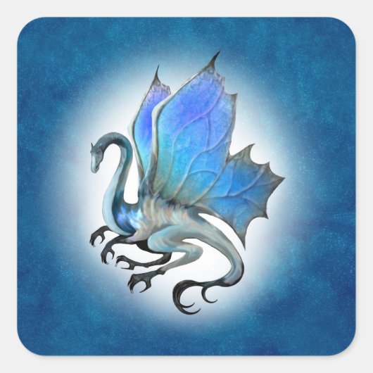 Blue Dragon Stickers (Vorderseite)