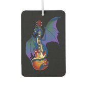 Blue Dragon Sunburst Gitarre Autolufterfrischer (Vorderseite)