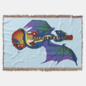 Blue Dragon Sunburst Gitarre Decke (Vorderseite)