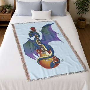 Blue Dragon Sunburst Gitarre Decke