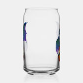 Blue Dragon Sunburst Gitarre Dosenglas (Rechts)