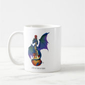 Blue Dragon Sunburst Gitarre Kaffeetasse (Links)