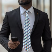 Blue Dragon Sunburst Gitarre Krawatte