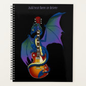 Blue Dragon Sunburst Gitarre Planer (Vorderseite)