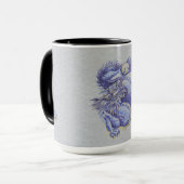 Blue Dragon Tasse (Vorderseite Links)