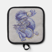 Blue Dragon Topflappen (Vorderseite)