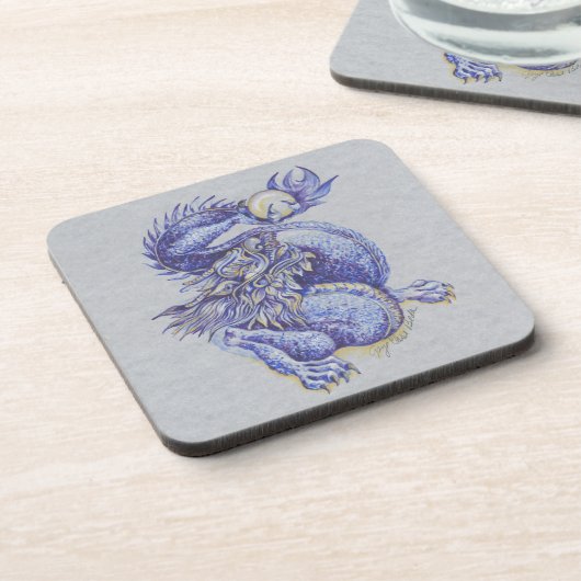 Blue Dragon Untersetzer (Linke Seite)