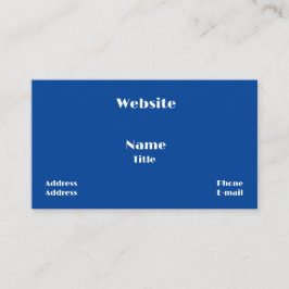 Blue Dragonfats Business Cards Visitenkarte