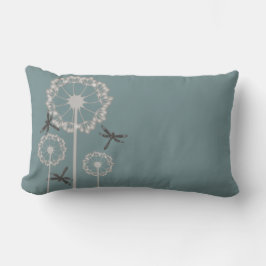 Blue Dragonflies American MoJo Pillow Lendenkissen