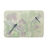 Blue Dragonflies Bath Mat Badematte (Vorderseite)