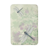Blue Dragonflies Bath Mat Badematte (Vorderseite Vertikal)
