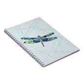 Blue Dragonfly Art Journal Notizblock (Rechte Seite)