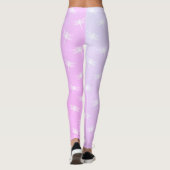 Blue Dragonfly Dream Lila Leggings (Rückseite)