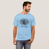 Blue Dragonfly Es ist ein Junge! T-Shirt (Vorne ganz)