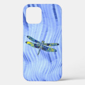 Blue Dragonfly Hübsch Art Phone Case (Rückseite)