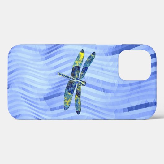 Blue Dragonfly Hübsch Art Phone Case (Rückseite (Horizontal))