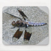 Blue Dragonfly Mousepad (Vorne)