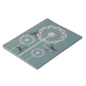 Blue Dragonfly Notebook Notizblock (Linke Seite)
