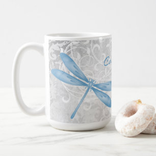 Blue Dragonfly Personalisiert Coffee Tasse