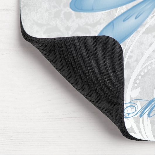 Blue Dragonfly Personalisiert Mouse Pad Mousepad (Ecke)