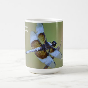 Blue Dragonfly Scripting Tasse Cup