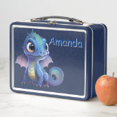 Blue Dragons Metal Lunchbox anpassen (Beispiel)