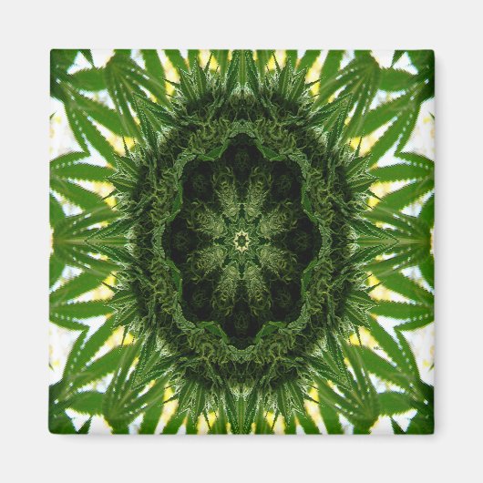 Blue Dream Mandala... Magnet (Vorne)