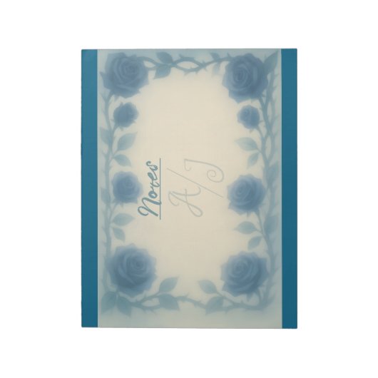 Blue dream Notepad Notizblock (Rotiert)