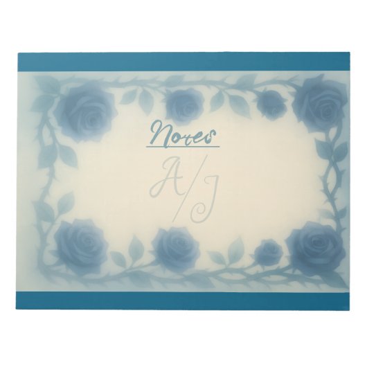 Blue dream Notepad Notizblock (Vorderseite)