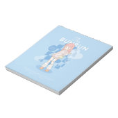 Blue Dream Pink  Notizblock (Rotiert)