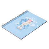 Blue Dream Pink Notizblock (Linke Seite)