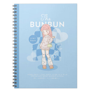 Blue Dream Pink  Notizblock