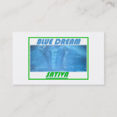 BLUE DREAM SATIVA VISITENKARTE (Rückseite)