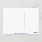 Blue Dream Sunset, Santa Monica Postkarte (Rückseite)