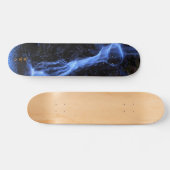 Blue Dream Wasserfall Skateboard Wandkunst (Horizontal)