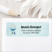 Blue Dreamcatcher Stylish Boho Design (Insitu)