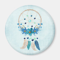 Blue Dreamcatcher Stylish Boho Design