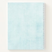 Blue Dreamcatcher Stylish Boho Design Notizblock (Rückseite)