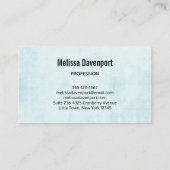 Blue Dreamcatcher Stylish Boho Style Visitenkarte (Rückseite)