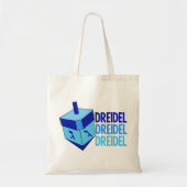 Blue Dreidel Tragetasche (Vorne)